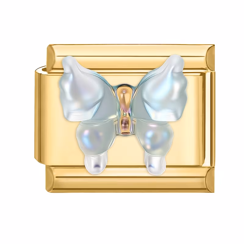borboleta-light-blue-dourado