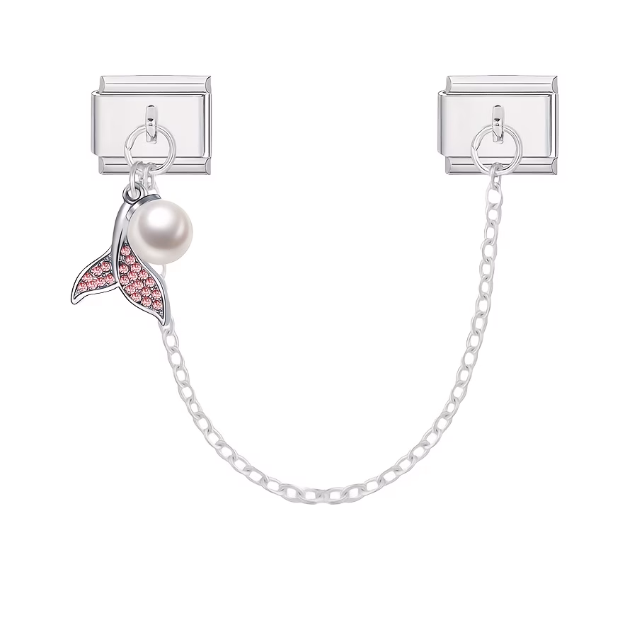 barbatana-rosa-double-pendente-prateado
