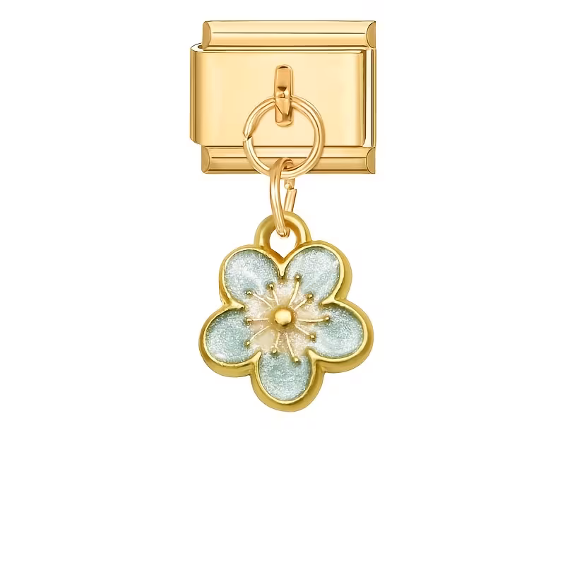 flor-ciano-pendente-dourado