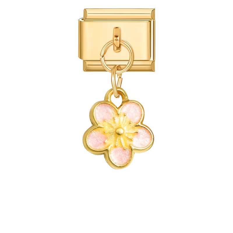 flor-rosa-pendente-dourado